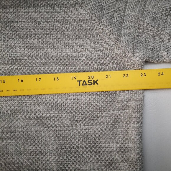 Projek Raw Men's Size XL Light Grey Straight loose Fit Round Neck Sweater - Picture 7 of 9